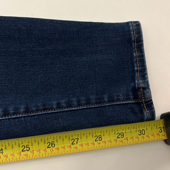 Abercrombie & Fitch Simone high rise super skinny denim jeans sz 28 6 long A&F - Picture 9 of 9